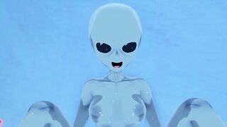 POV, Alien Captures Human For Impregnation