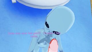 POV, Alien Captures Human For Impregnation
