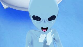 POV, Alien Captures Human For Impregnation