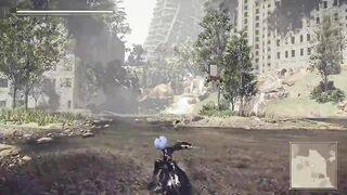 Nier 2B Without Underwear & Black Latex Outfit