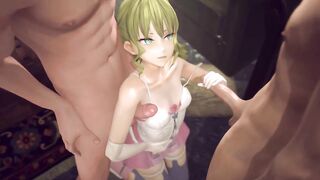 Code Vein - Mia Works Two Cocks