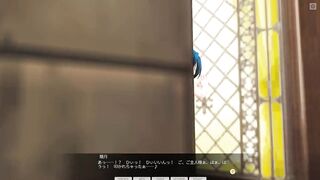 3D HENTAI Fucked a Schoolgirl in her Father's Yard