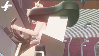 Mercy Bicycle Dildo Ride (Animation With Sound)
