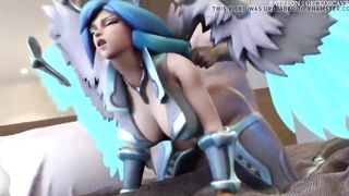 OVERWATCH AND PALADINS PORN BRAZILIAN SONG ( AMV 3D FUNK )