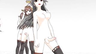 Kantai Collection MMD: Futanari Dance Video