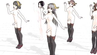 Kantai Collection MMD: Futanari Dance Video