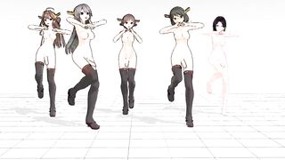 Kantai Collection MMD: Futanari Dance Video