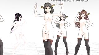 Kantai Collection MMD: Futanari Dance Video