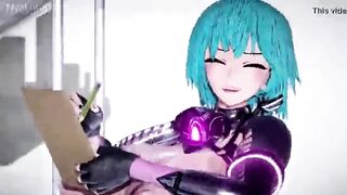Futanari  remix 3d tribute nyakumi
