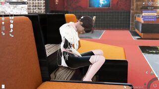 Honey select 2 – Nina does cosplay with her friend