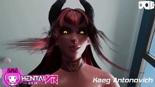A Succubus Rides Cock