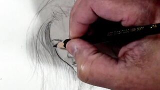 Nude StepMom's Boobs Drawing Pencil Art