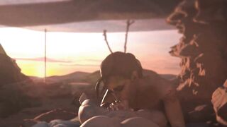 Sheva Blowjob (Animation With Sound)