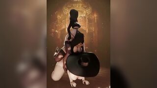 Resident Evil Village - Lady D and Sisters Bend Down