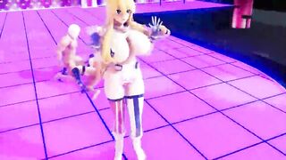 MMD Iowa and Nagato Sex Dance