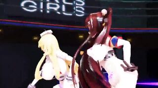 MMD Iowa and Nagato Sex Dance