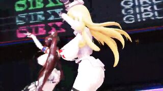 MMD Iowa and Nagato Sex Dance