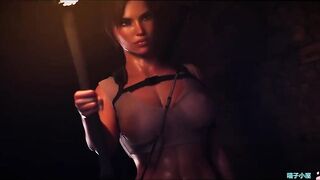 Lara Croft Hard Fucked In A Threesome - 3D Hentai Uncensored