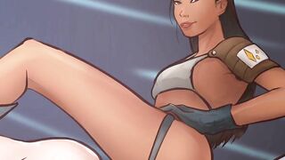 Affie Hollow pegging drawing time-lapse (Berrythelothcat)