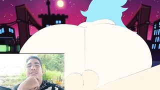 Beautiful hentai big ass gets a great fuck from her best friend