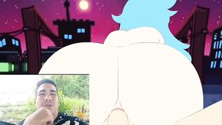 Beautiful hentai big ass gets a great fuck from her best friend