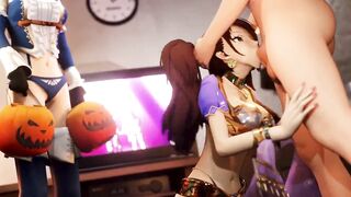 「Tricks & Treats」by AmateurThrowaway [Persona SFM Porn]