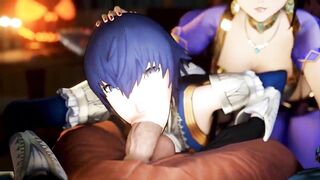 「Tricks & Treats」by AmateurThrowaway [Persona SFM Porn]