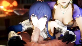 「Tricks & Treats」by AmateurThrowaway [Persona SFM Porn]