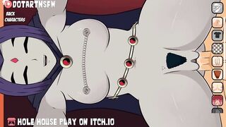 Raven Dripping Creampie Doggystle Thick Thighs Spread Pussy Juice - Hole House