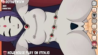 Raven Dripping Creampie Doggystle Thick Thighs Spread Pussy Juice - Hole House