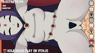 Raven Dripping Creampie Doggystle Thick Thighs Spread Pussy Juice - Hole House