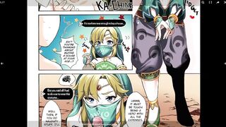 The Legend Of Zelda Parody Tom Girl Comic Porn