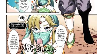 The Legend Of Zelda Parody Tom Girl Comic Porn