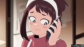 My hero academia Izuku Midoriya and Uraraka have beautiful sex