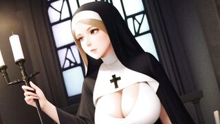 Sexy nuns costume compilation