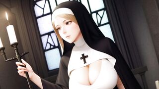 Sexy nuns costume compilation