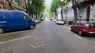 Mel and Sissi have sex on the street