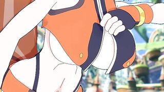 Makoto Nanaya Blazblue Hentai
