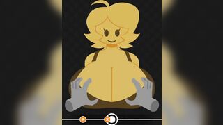 yellow girl stickman