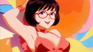 Velma from scooby doo sexy anime hentai compilation