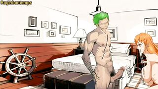Compilation One Piece Hentai Luffy Nami Sanji Nico Robin Zoro