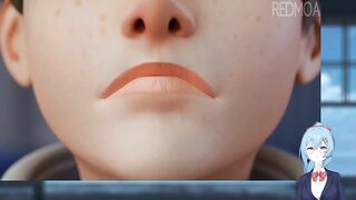 Kissing it up and down... ???? Tracer Blowjob - Overwatch Hentai