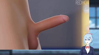 Kissing it up and down... ???? Tracer Blowjob - Overwatch Hentai