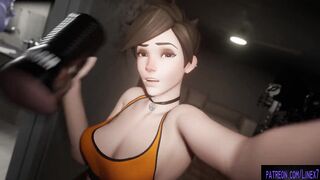 Futa Tracer and Widowmaker 60 FPS High Quality 3D Animated 4K