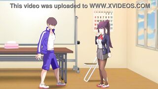 Cute college lady having sex with a man in 7 days girlfriend new hentai game