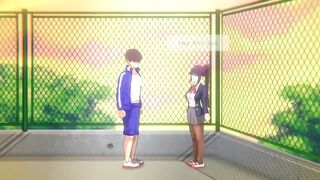 Cute college lady having sex with a man in 7 days girlfriend new hentai game