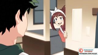 CUTTEST ANAL FUCKING DEKU AND URARAKA - AMAZING MY HERO AKADEMIA HENTAI ANIMATION 4K 60FPS