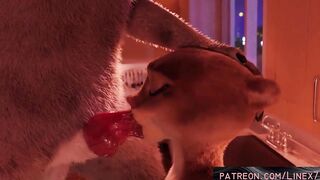 Furry doing well Blowjob Hentai