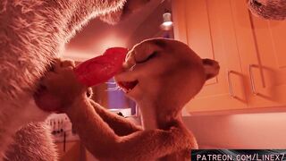 Furry doing well Blowjob Hentai