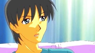 Hentai Step Sister and Step Brother fuck when no one at home | Uncensored Hentai |